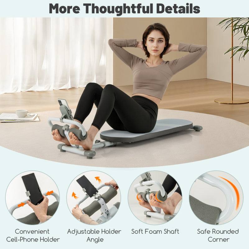 Multifunctional Sit up Bench Workout Bench with 3 Gear Adjustable Angles and Adjustable Length